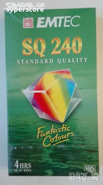 Видеокасета Emtec 240min SQ240, снимка 1
