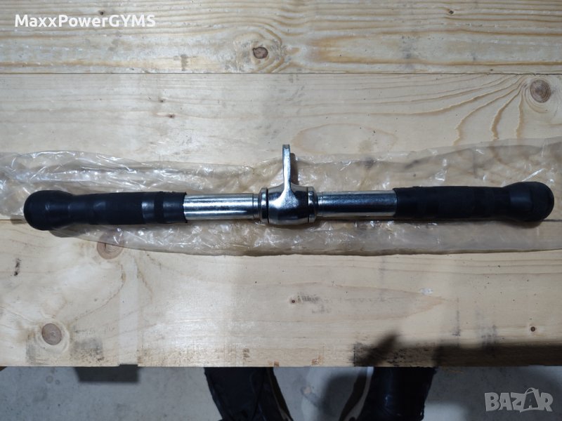 Чисто нова Ръкохватка за фитнес права къса за скрипец, снимка 1