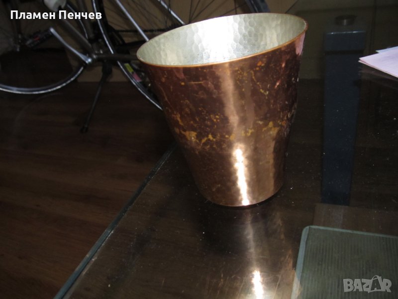 кована медна чаша, снимка 1