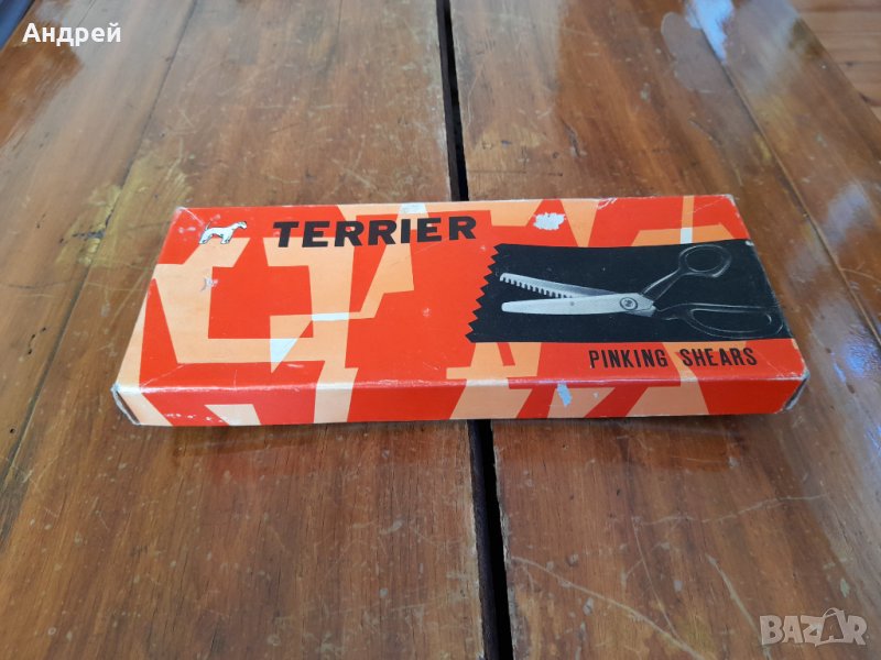 Стара Прищипваща ножица,ножици Terrier, снимка 1