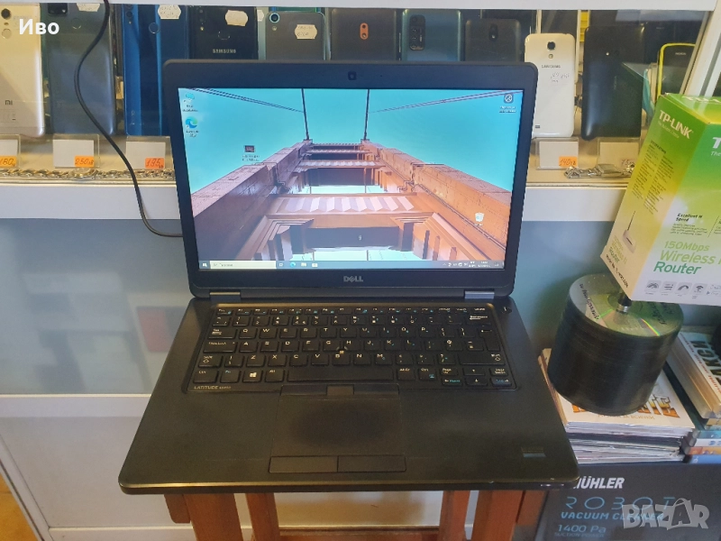 💻 14" лаптоп Dell Latitude E5450 RAM - 8GB, HDD - 500GB с Windows 10 Pro на български език. Към нег, снимка 1