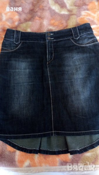 Черна дънкова пола, снимка 1