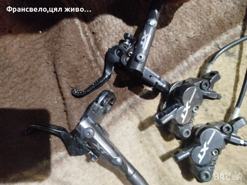 Четери брутални спирачки за велосипед колело Shimano deore xt bl m 8000/br 8020 , снимка 1