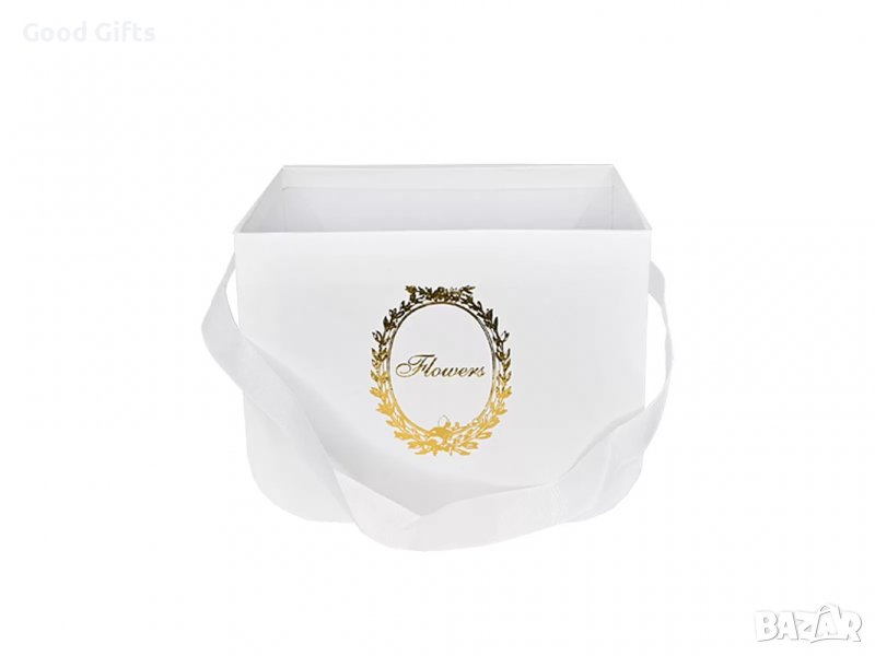 Чантичка за декорация на цветя Бяла, снимка 1