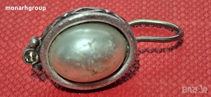 Сребърна обеца, снимка 1