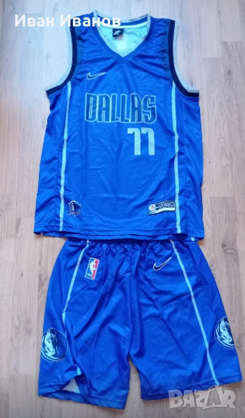 Чисто нов оригинален екип на Dallas Mavericks - Luka Doncic, снимка 1