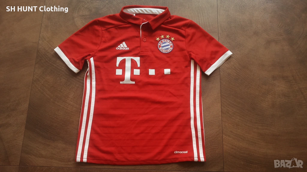 Adidas FC BAYERN MUNCHEN Kids Football T-Shirt Размер 9-10 г / 140 см детска футболна тениска 35-67, снимка 1
