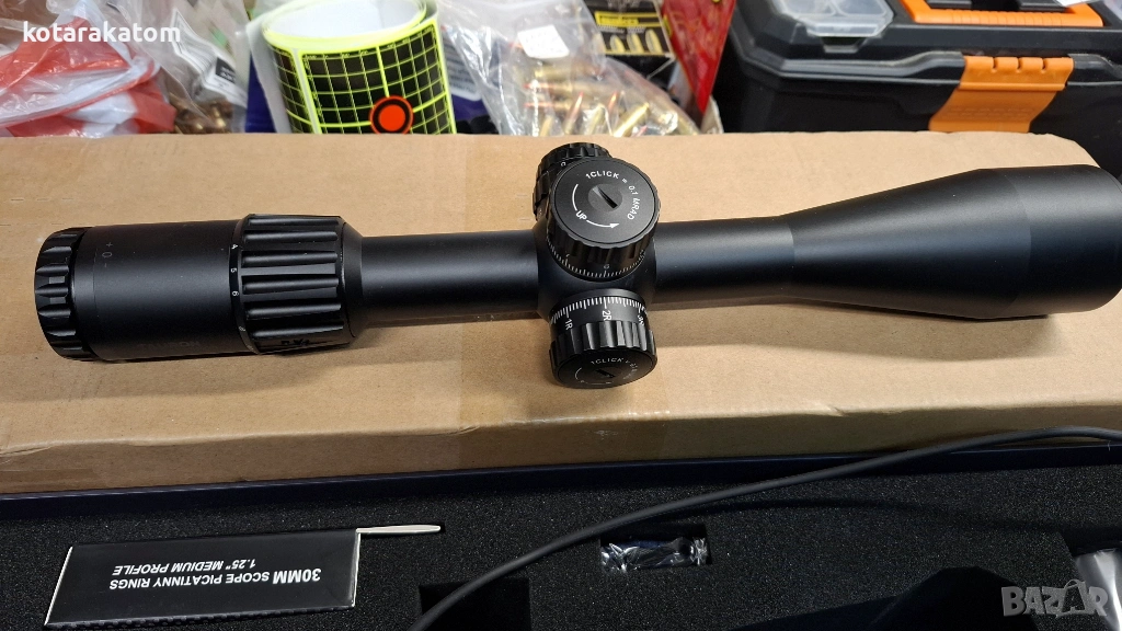 Оптика Vector Tauron 4 x 24 / 50. Gen II, Zero Stop, скала MPX1, снимка 1