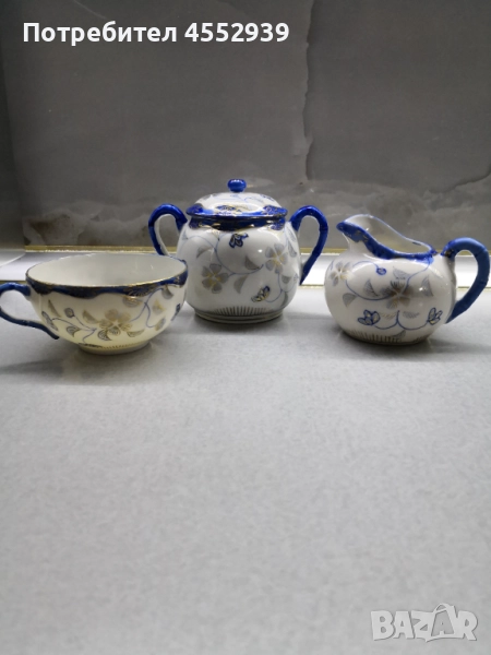 Фин прозрачен японски сет за чай/матча , снимка 1