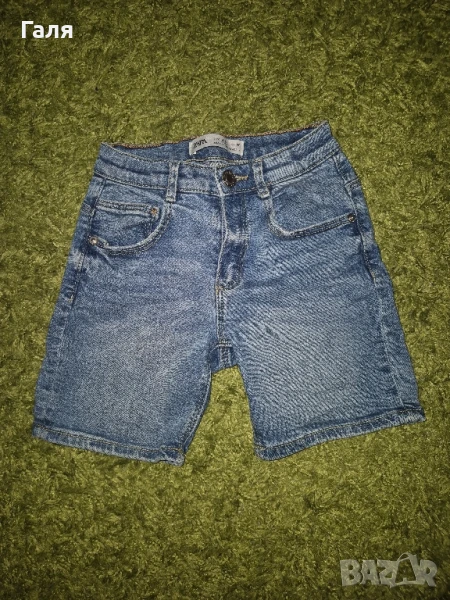 Дънкови къси панталонки Zara, снимка 1