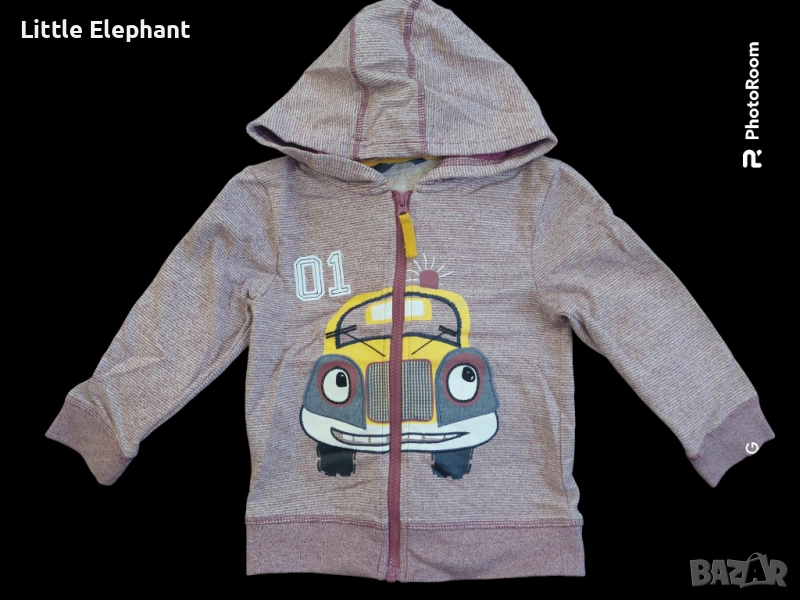 Суитчер училищен автобус за момченце на 3-4 години,колекция"School",Англия/нов, снимка 1