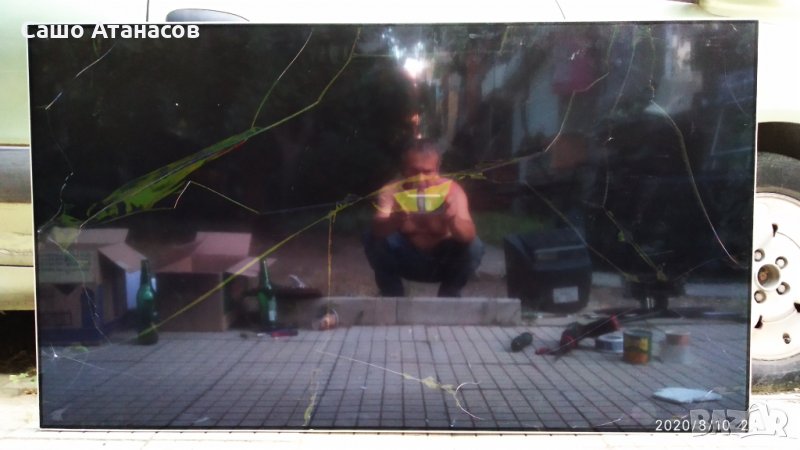 LG 65SJ950V със счупена матрица ,EAX67170501(1.5) ,EAX67125703(1.1) ,6870C-0691B ,LC650EQF (YK)(M2), снимка 1