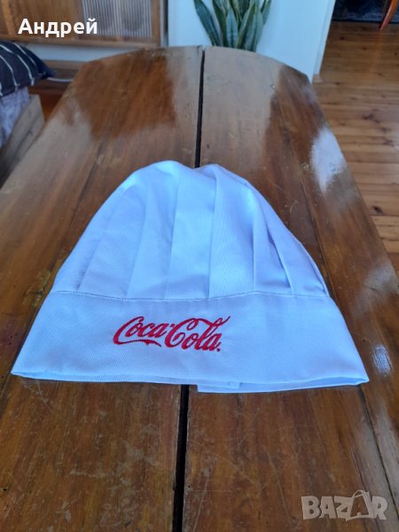 Готварска шапка Кока Кола,Coca Cola, снимка 1