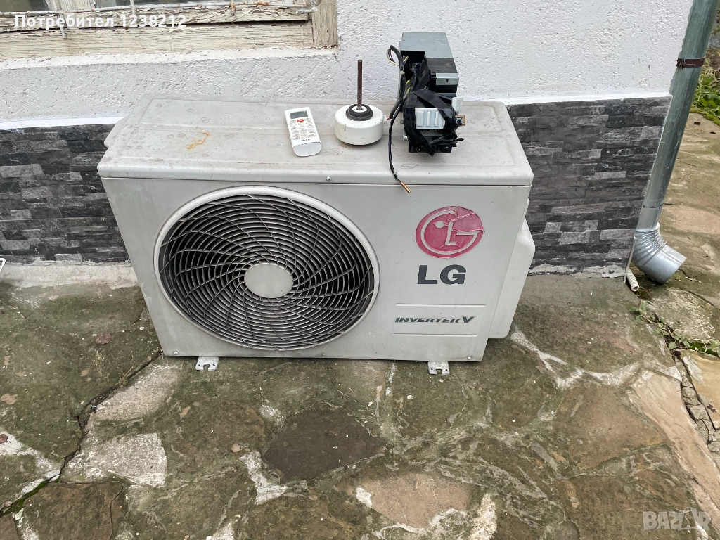 Външно тяло на климатик 12-ка подходящо за термопомпа, снимка 1