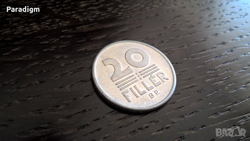 Монета - Унгария - 20 филера | 1967г., снимка 1