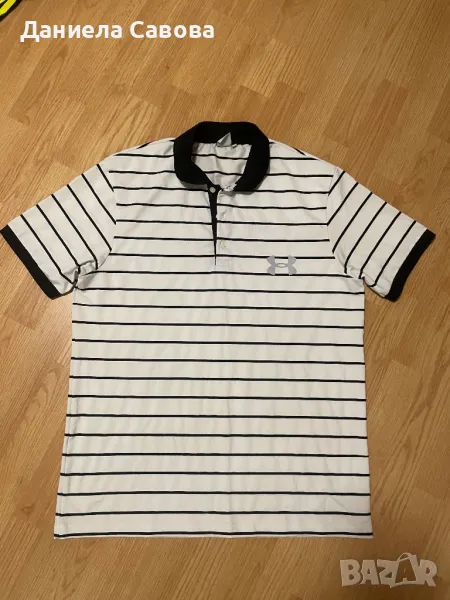 Тениска Under Armour с яка, снимка 1