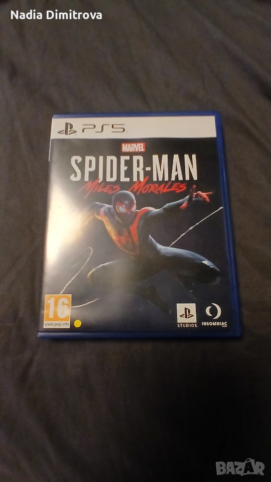 MARVEL SPIDER- MAN; MILES MORALES (PS5), снимка 1