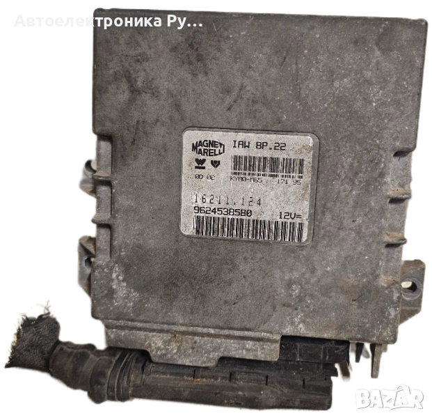 Блок за управление на двигателя Fiat Ulysse, Peugeot 806 2.0i, 9624538580, 96 245 385, снимка 1