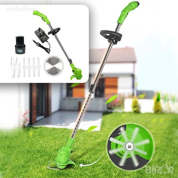 2В1 БЕЗЖИЧЕН ЕЛЕКТРИЧЕСКИ ТРИМЕР, РЕЗАЧКА, БЕЗКОНТАКТЕН С ВГРАДЕНА БАТЕРИЯ , снимка 1