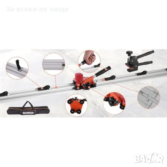 Машина за рязане на широкоформатни плочи до 340 см HAWEK, снимка 1