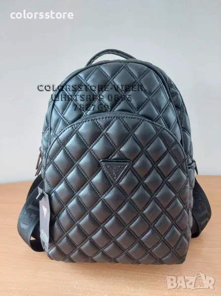 Черна раница  Guess-SG83U, снимка 1
