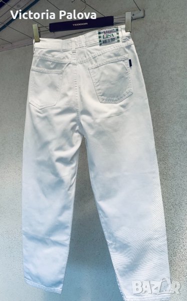 Модерни италиански бели дънки VALLI LISA, снимка 1