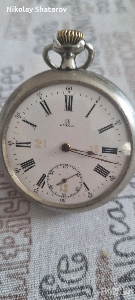 Стар джобен часовник OMEGA , снимка 1
