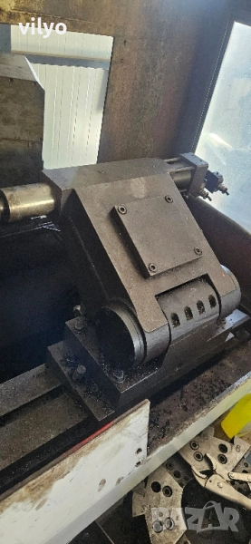 задно седло хидравлично от цнц cnc струг ст201, снимка 1