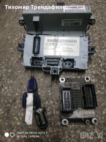 55184644 0261208319 ME73H4F011 ECU Fiat Punto 1.4i 16V 95hp 2005, 51744897 , 51744894, снимка 1