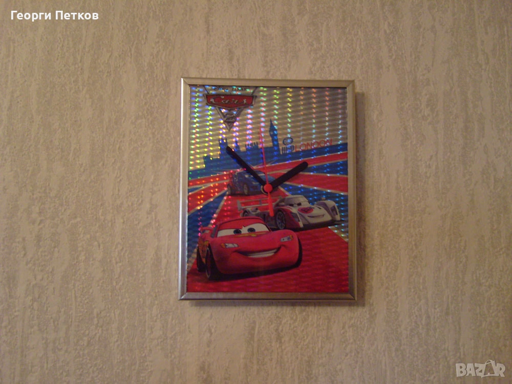 Тhe Cars-Детски Стенен Часовник, снимка 1