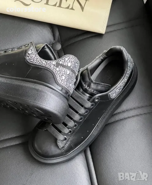 Дамски черни кецове  Alexander McQueen код VL170, снимка 1