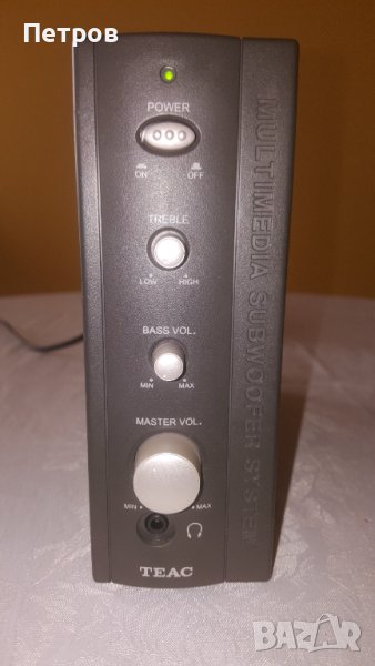 TEAC PM-500/B - 2.1 усилвател за компютър, снимка 1