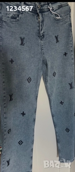 Нови дамски дънки Louis Vuitton , снимка 1