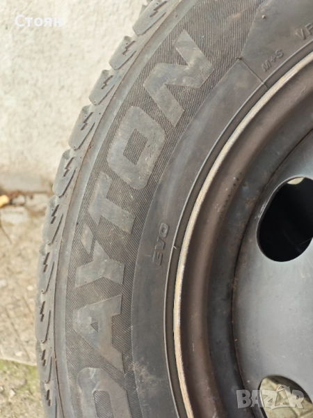 Гуми с железни джанти 4х108 Citroen, Peugeot и др., снимка 1