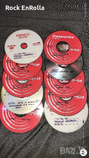 DVD-R дискове с концерти и клипове на метъл групи , снимка 1