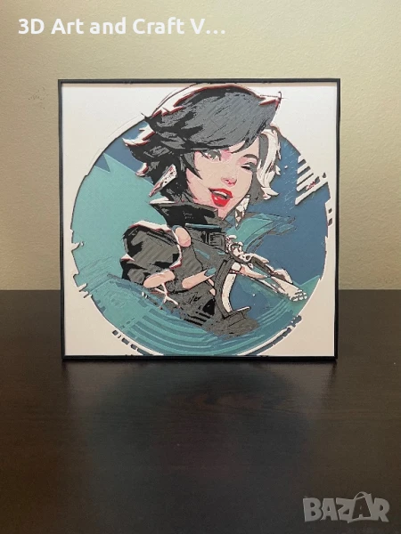 Релефна картина Luna Snow , снимка 1