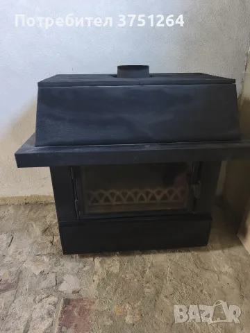 Камина с водна риза 