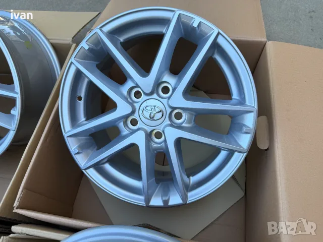 4бр. чисто нови оригинални алуминиеви джанти TOYOTA 16'' 5x114.3 , централен отвор 60.1 , ET45, 6.5J, снимка 6 - Гуми и джанти - 43472555