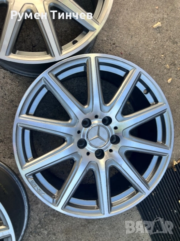 Оригинални джанти от Мерцедес 18ки, снимка 5 - Гуми и джанти - 51792828