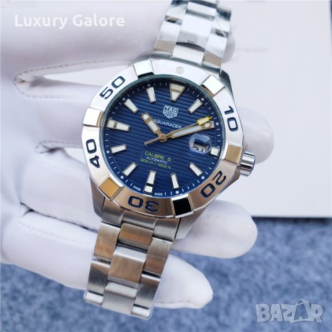 Мъжки часовник TAG Heuer Aquaracer Calibre 5 с автоматичен механизъм, снимка 2 - Мъжки - 37048448