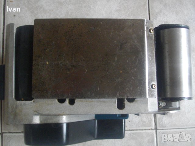 AEG-1010W/350m/min/4,8kg/4,8 A-Немски Професионален Голям Лентов Шлайф-ОТЛИЧЕН-Почти Нов-АЕГЕ, снимка 14 - Други инструменти - 40719620