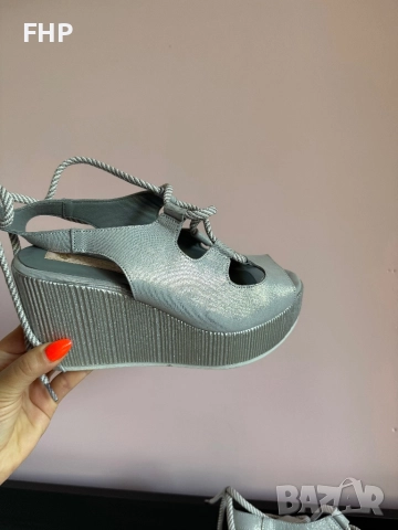 Дамски летни сандали на платформа, снимка 2 - Сандали - 52945967
