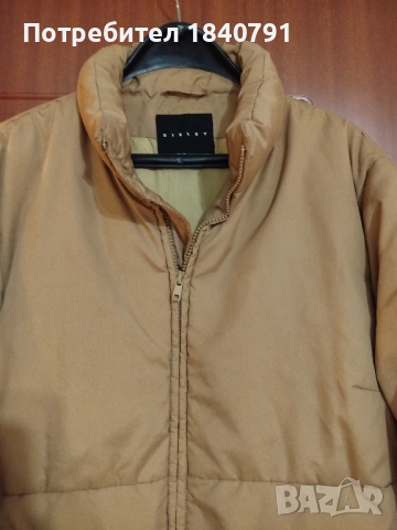 SISLEY дълго яке дамско, L, снимка 2 - Якета - 51888024