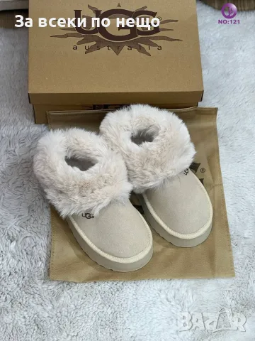 UGG Дамски Зимни Обувки На Платформа👢Дамски Пухени Боти С Платформа И Кутия - 4 Цвята Код SK2200, снимка 2 - Дамски боти - 56219002