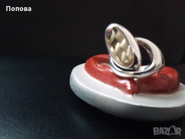 Дизайнерски сребърен супермасивен пръстен, снимка 2 - Пръстени - 34482813