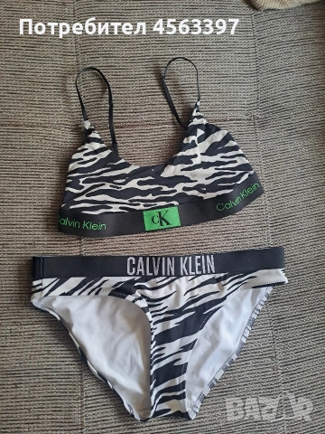 Дамски бански calvin klein, снимка 2 - Бански костюми - 53957144