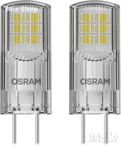 OSRAM LED PIN 30 GY6.35 – LED лампа с щифтов цокъл, 2,6 W (еквивалент на 28 W), 300 lm, 12 V