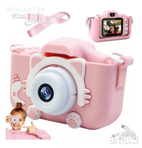 ✨Детски фотоапарат - СИН / РОЗОВ  , снимка 2 - Други - 50900424