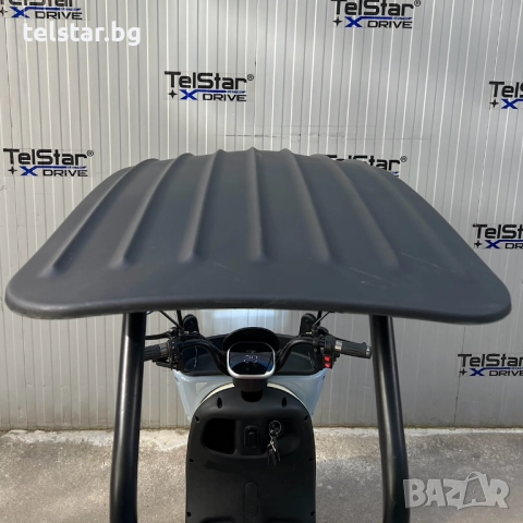 Електрическа триколка ТИП VESPA STYLE ROOF с покрив задно предаване с диференциал 60V 1500W + предно, снимка 18 - Мотоциклети и мототехника - 52411506