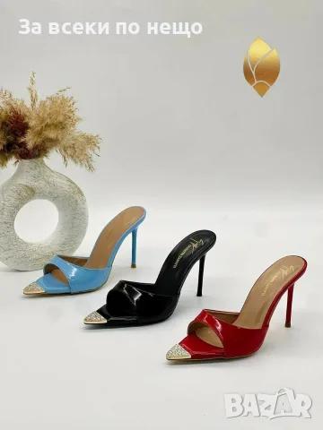 Giuseppe Zanotti Дамски Чехли На Ток - Различни Цветове Код SEM-294